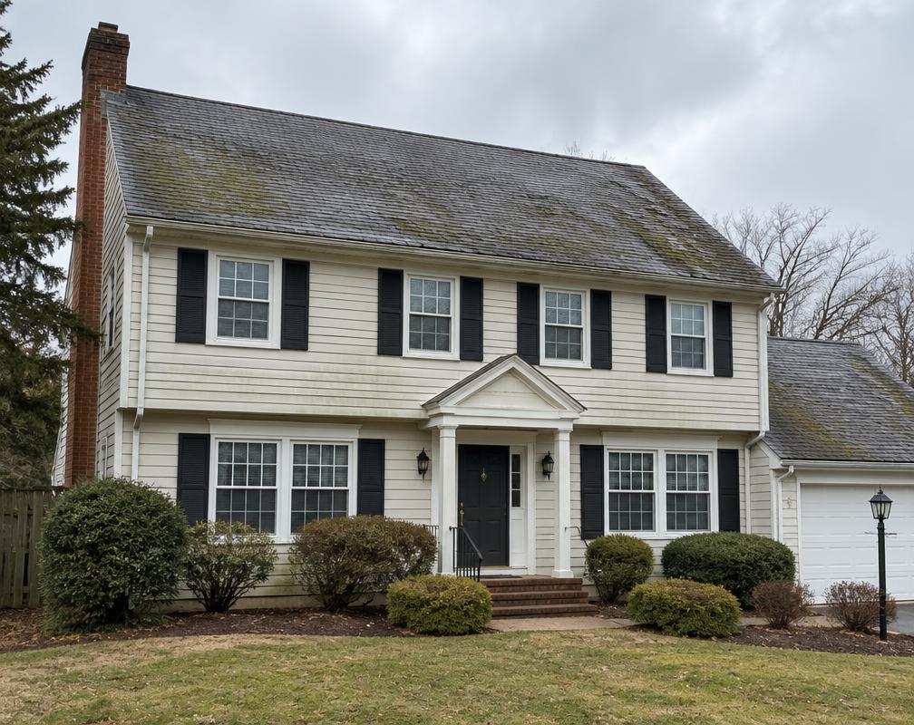 Representative home before a roof replacement